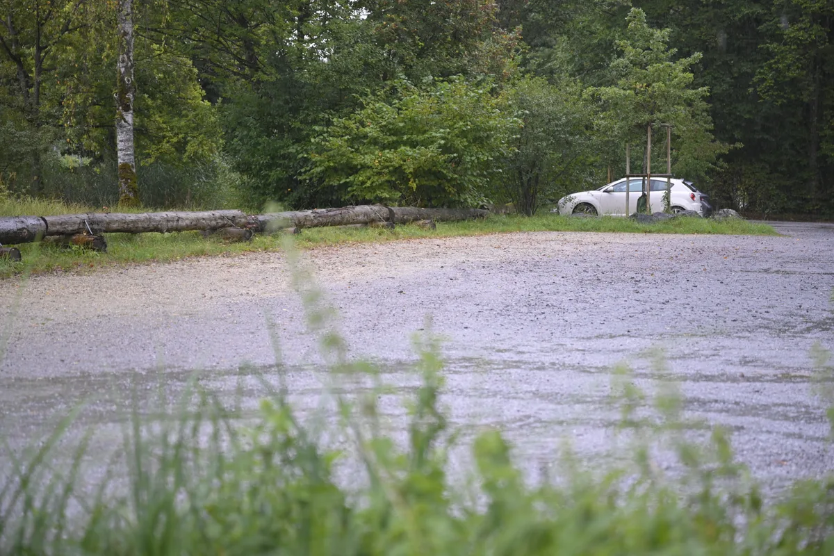 Parkplätze in Bubikon.